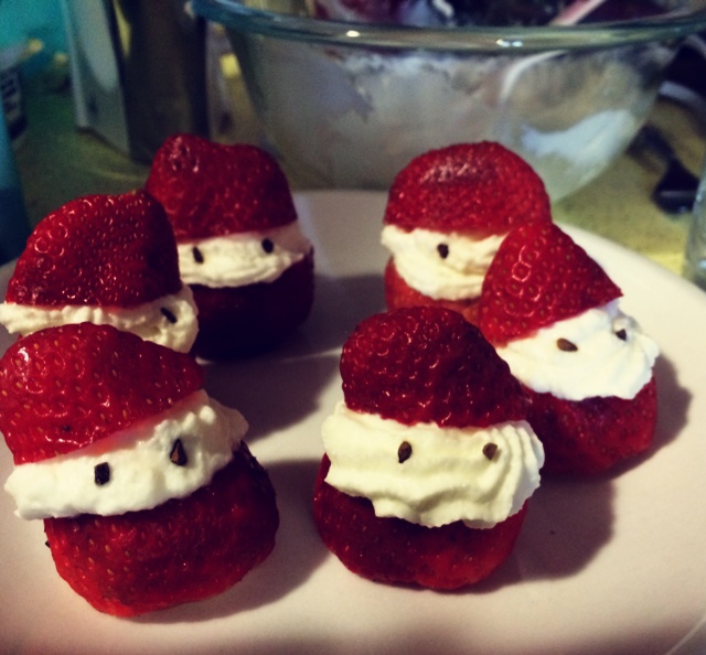 草莓圣诞老人、圣诞雪人