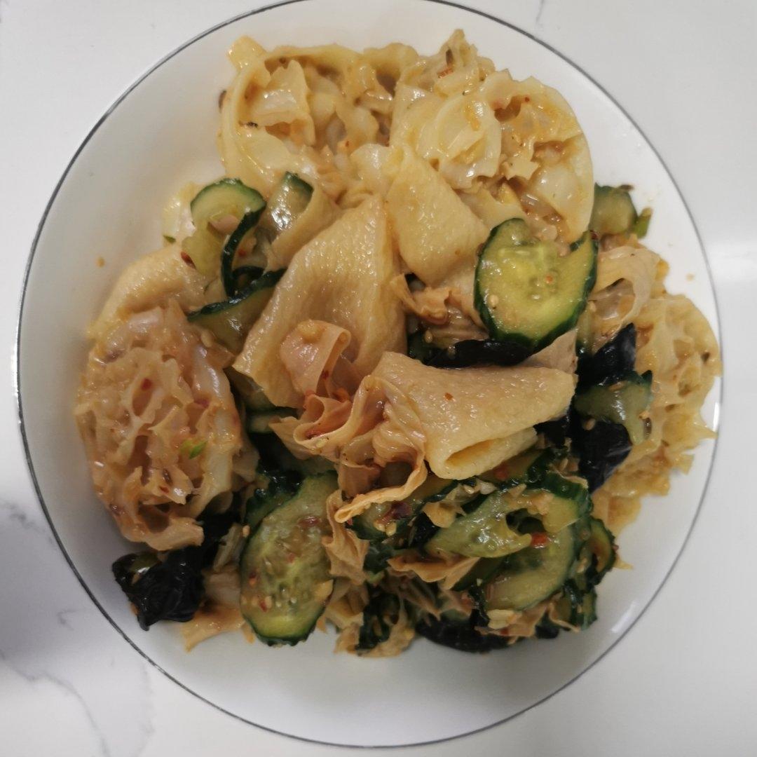 比凉皮好吃一百倍❗️凉拌麻汁面藕