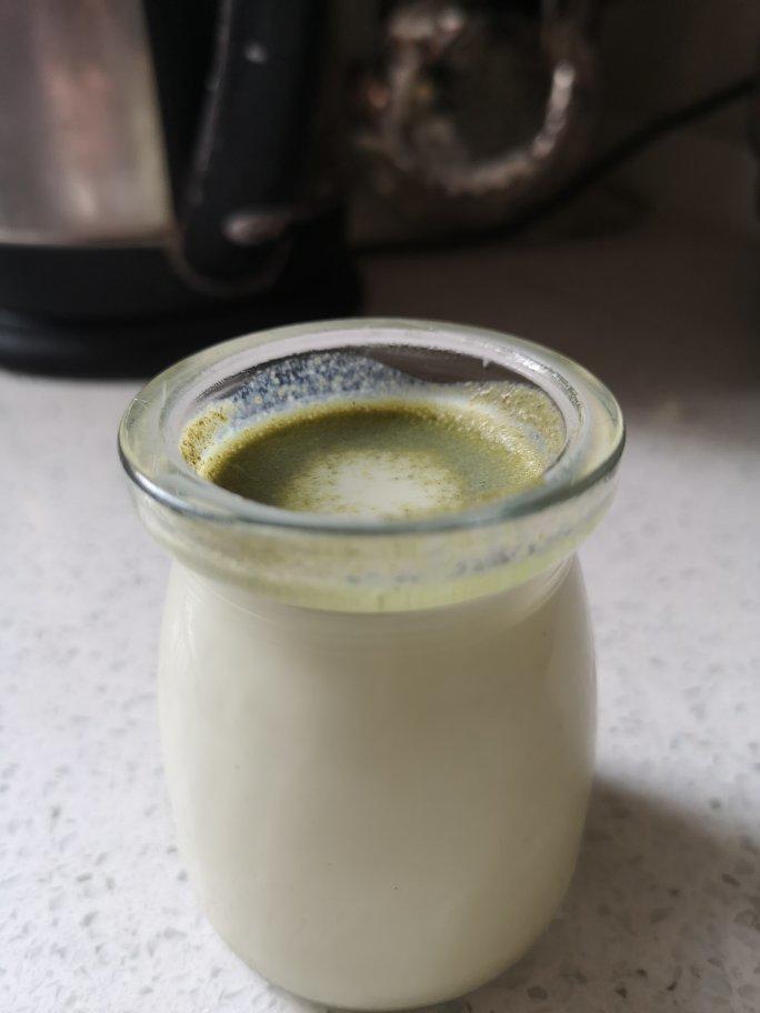 抹茶布丁（吉利丁片）