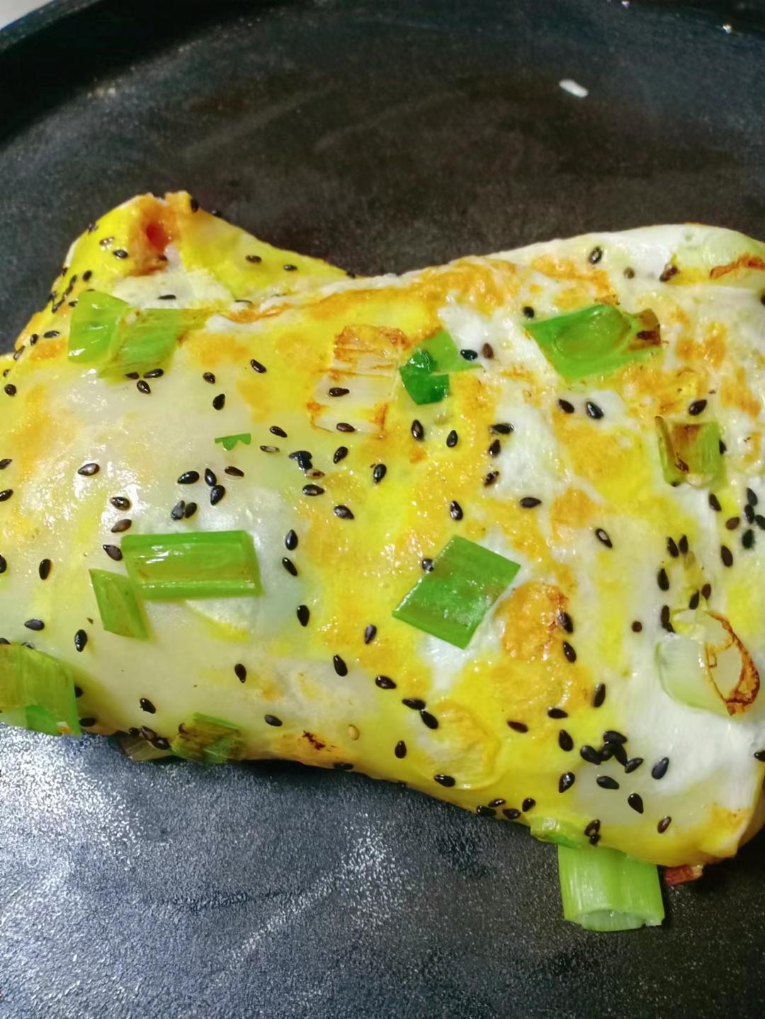 鸡蛋卷饼