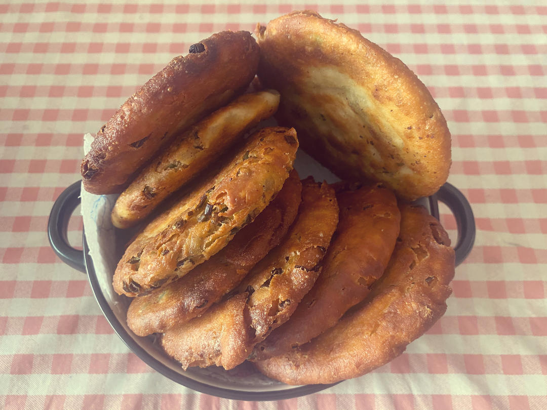 上海葱油饼-酥到掉渣