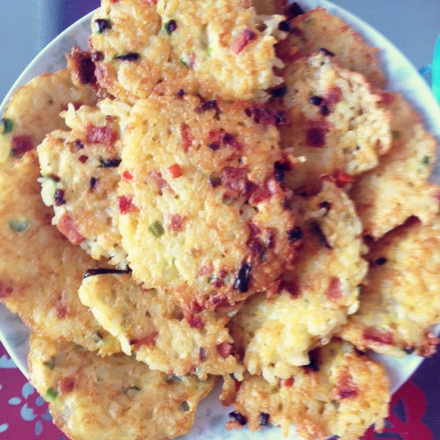 鸡蛋米饼