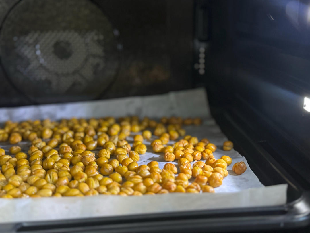 自制鹰嘴豆小零食…两种不一样的口感！