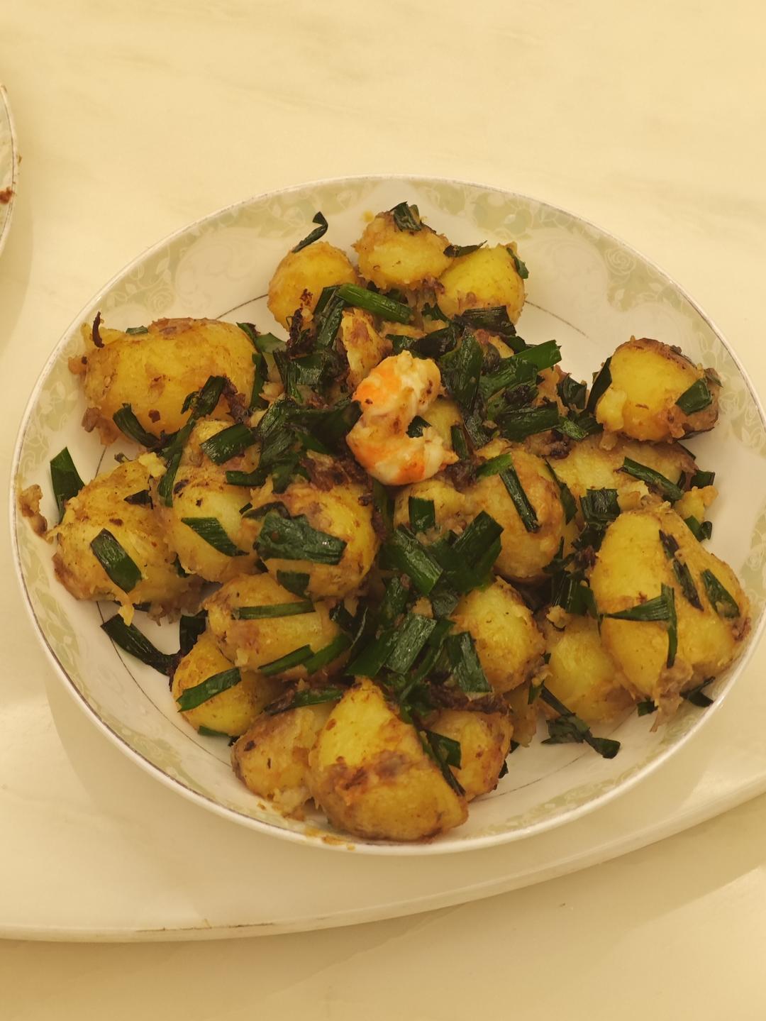 【杭帮】土豆烧韭菜