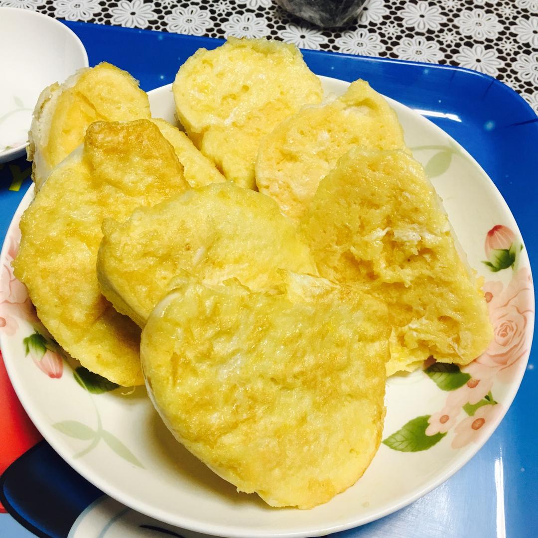 鸡蛋煎馒头片