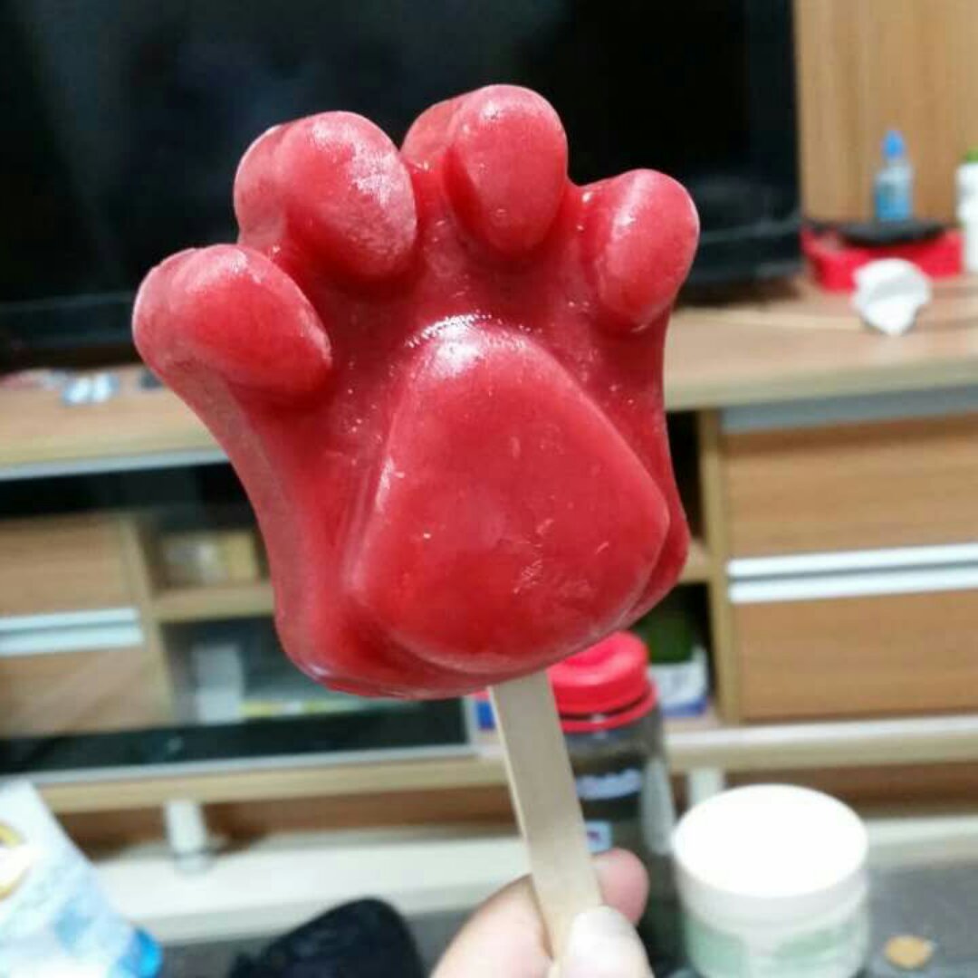 囍6pqg做的爪爪冰棍