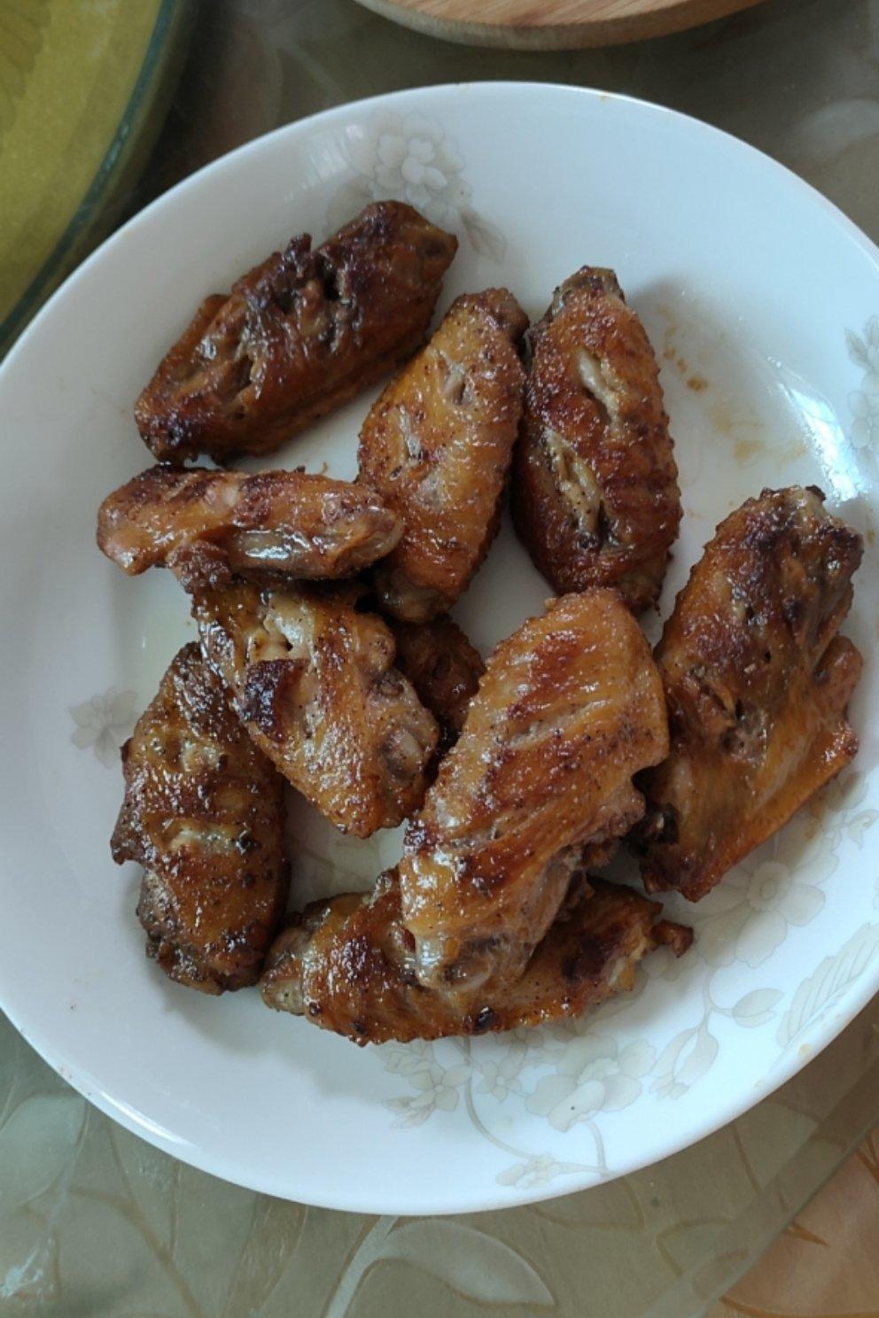 黑胡椒煎鸡翅