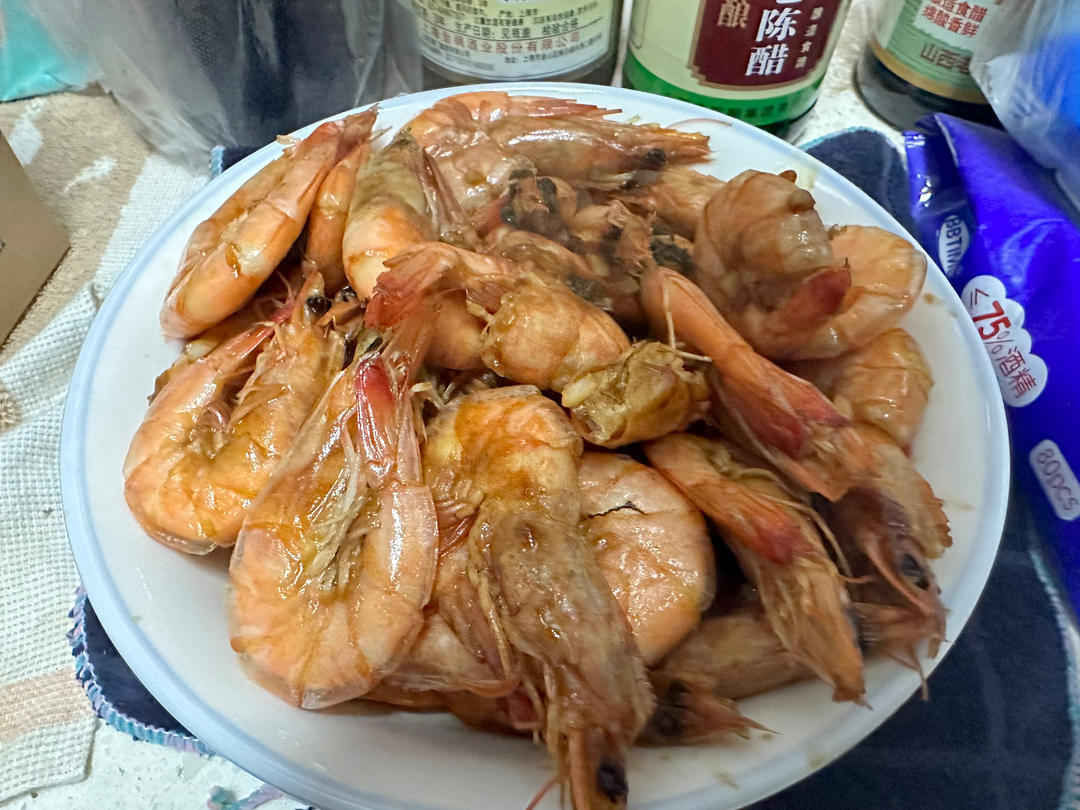蒜香大虾