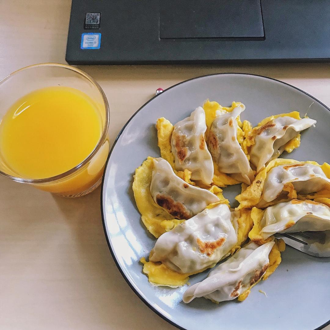 鸡蛋煎饺（零失败）