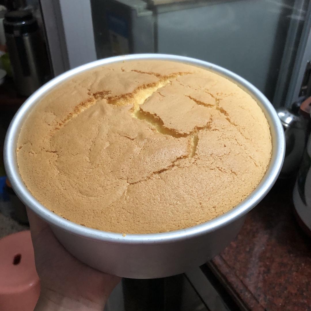 视频菜谱:原味戚风蛋糕8寸戚风蛋糕不裂
