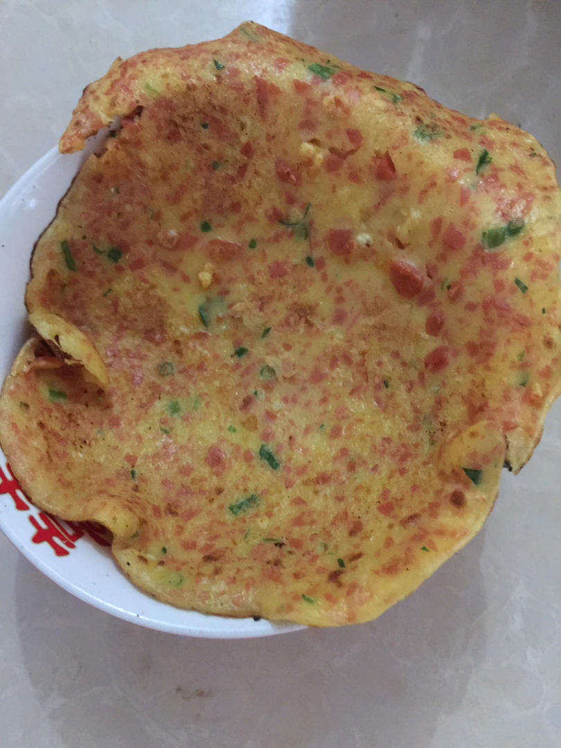 🌈第1道快手早餐✨香嫩软糯奶香鸡蛋饼💕