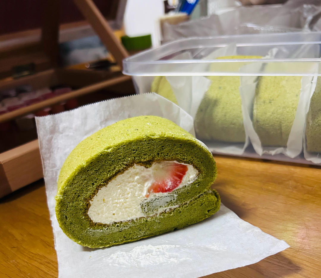 一份抹茶蛋糕卷笔记