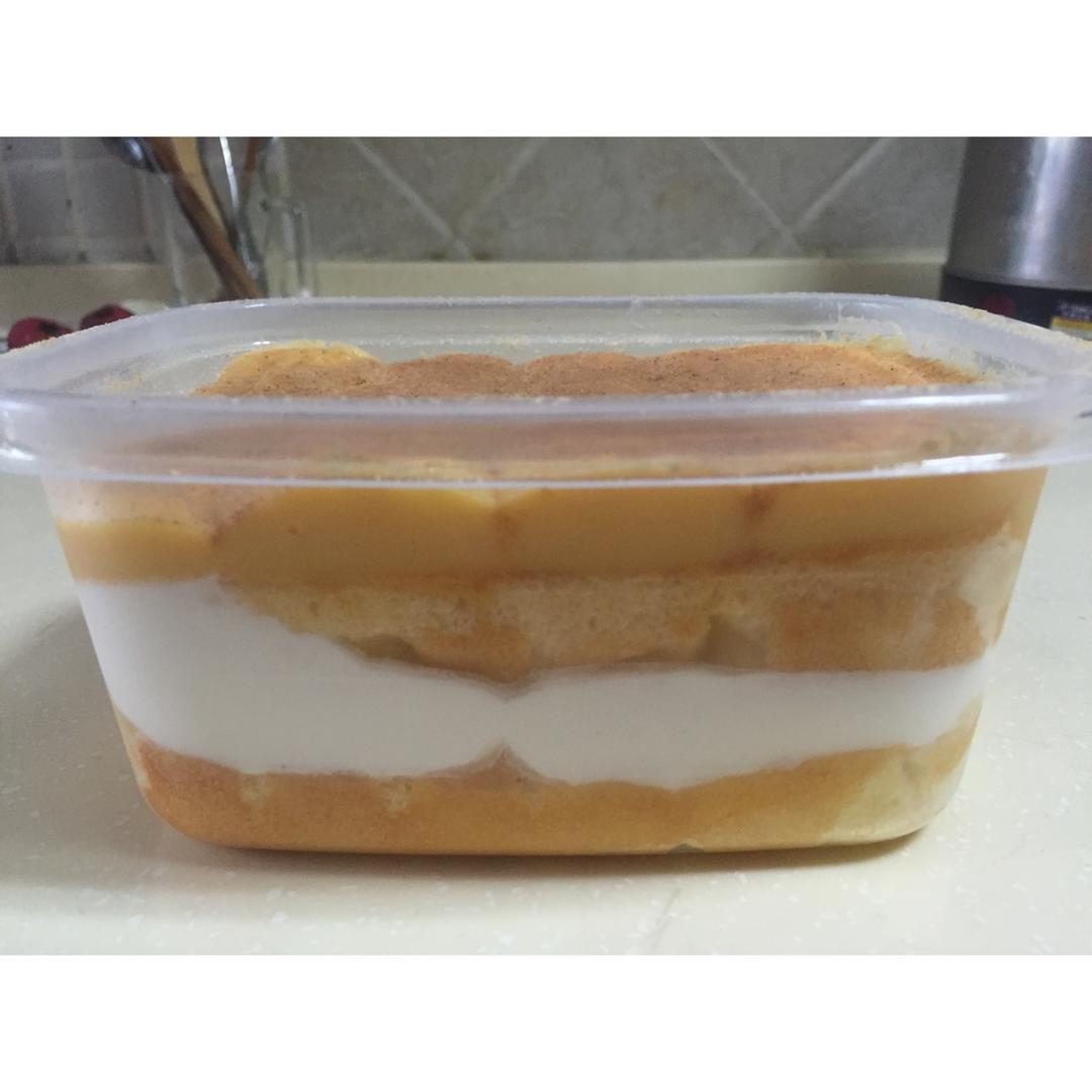 日式豆乳盒子蛋糕