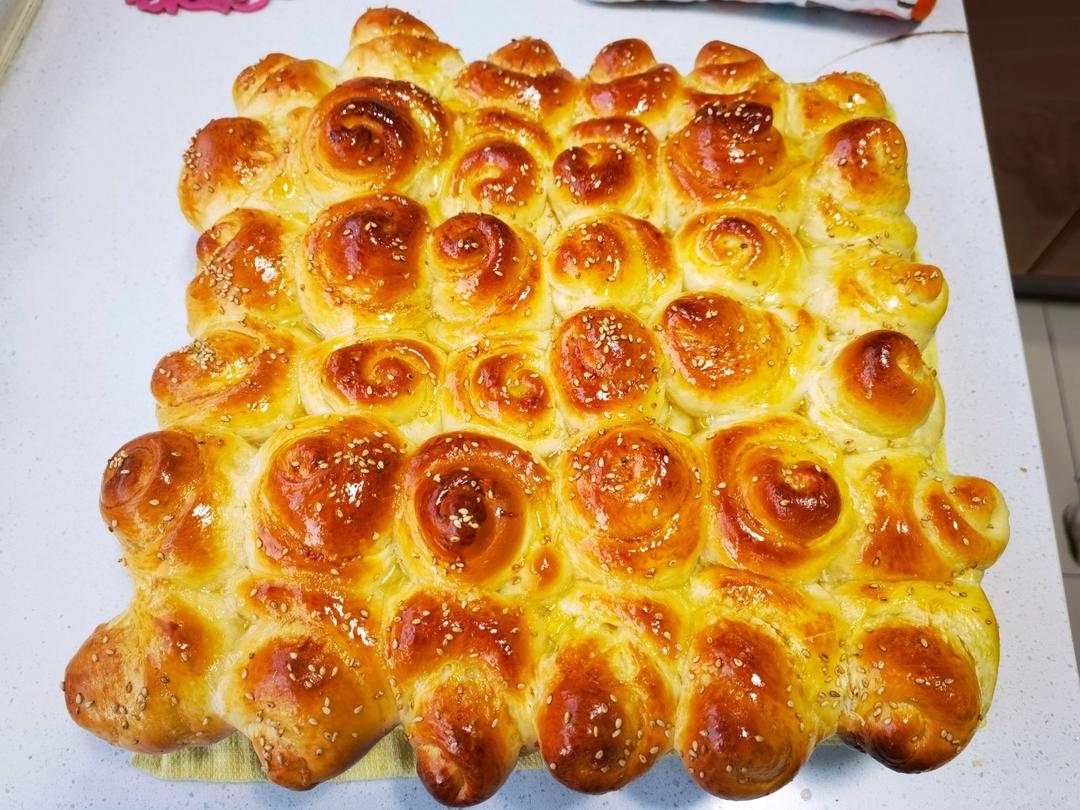 脆底蜂蜜小面包