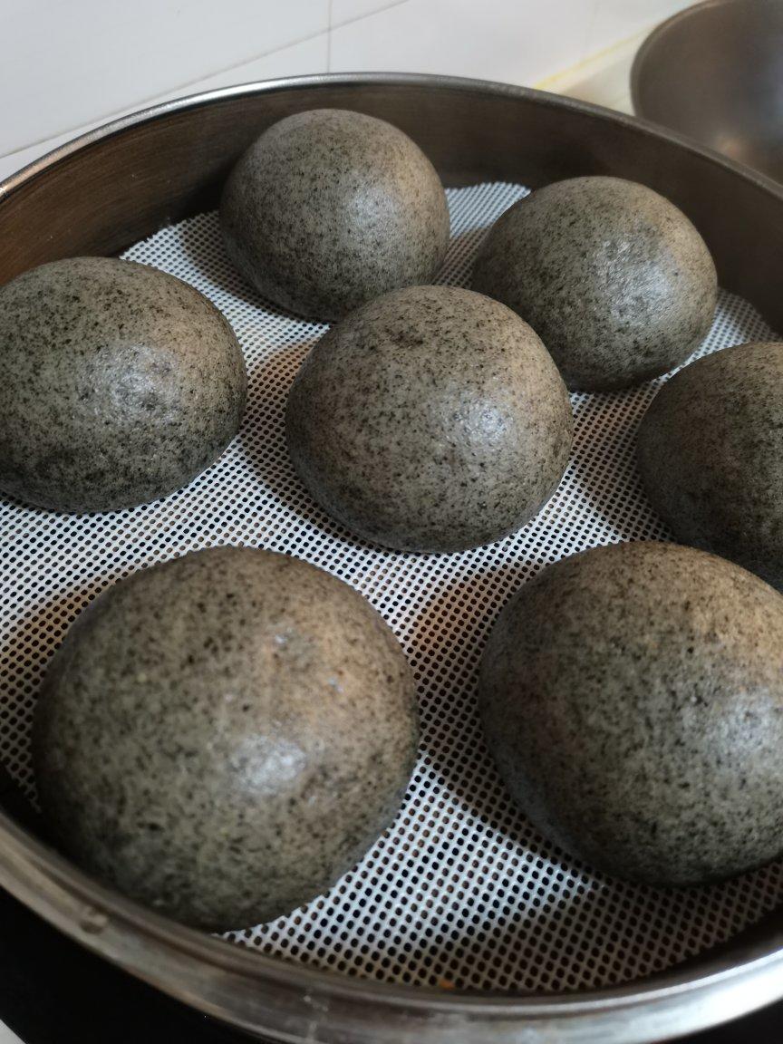 一发黑芝麻馒头，补钙佳选！