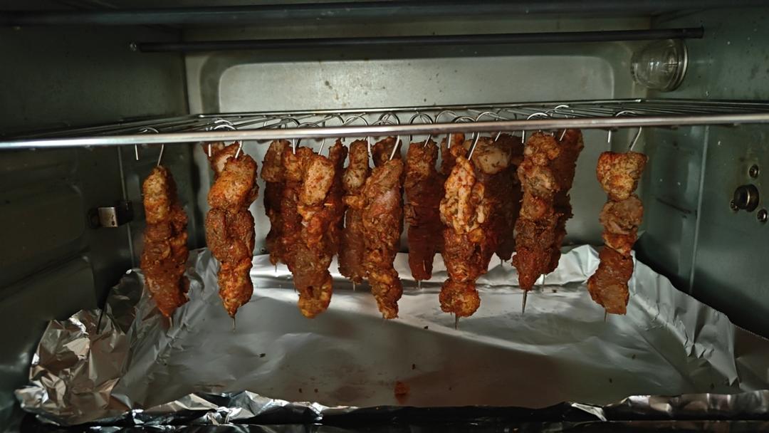 家庭烤箱烤串（吊签）