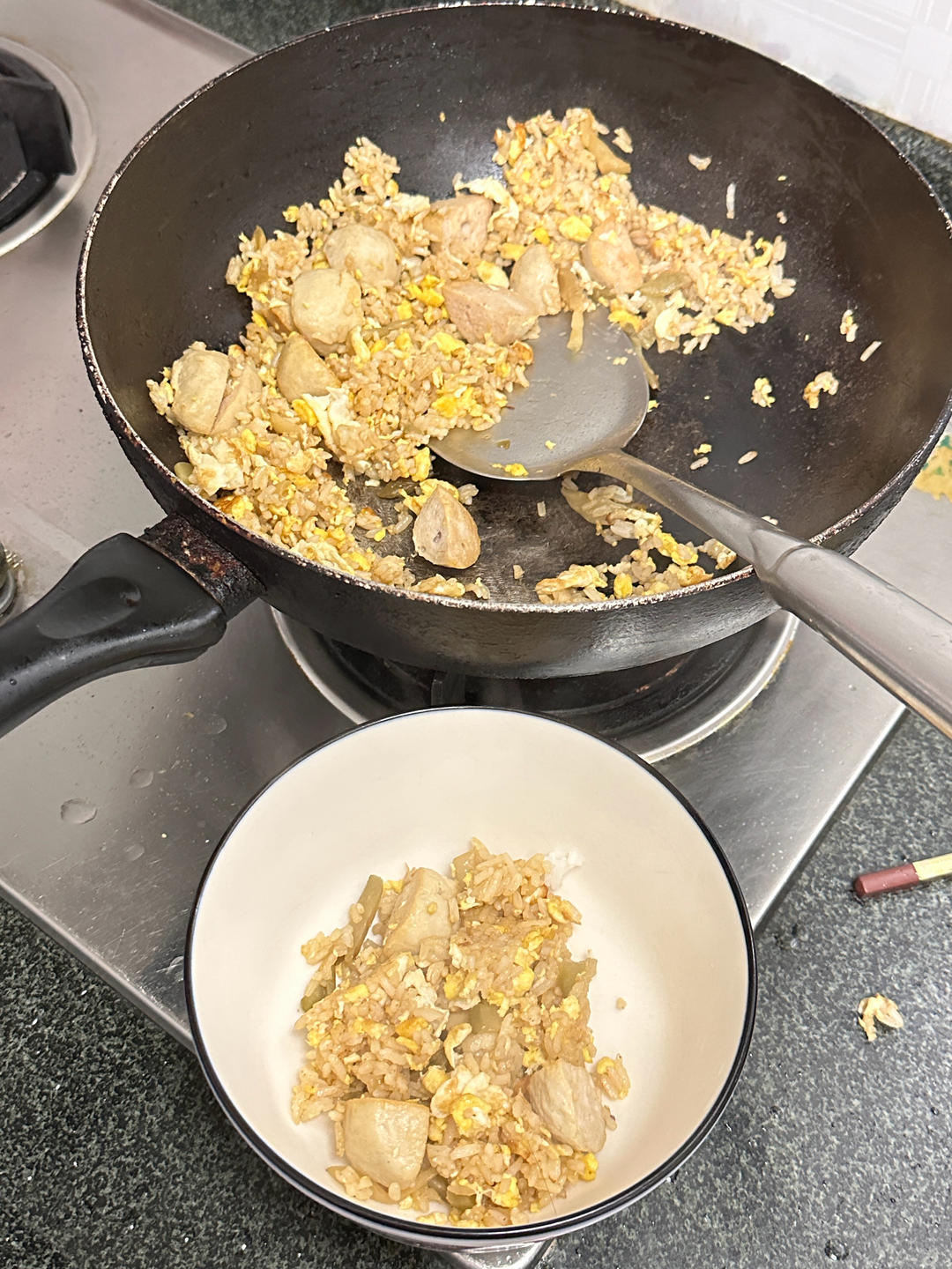 【一碗蛋炒饭】最最最简单的炒饭！！！