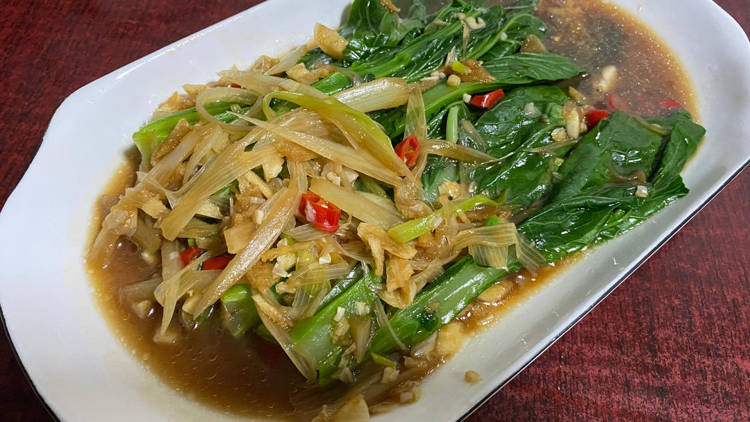 白灼菜心（附白灼类菜的小细节）