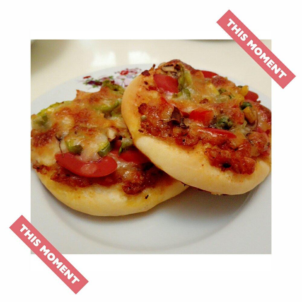 一口气可以干掉六个的 Mini意式披萨！