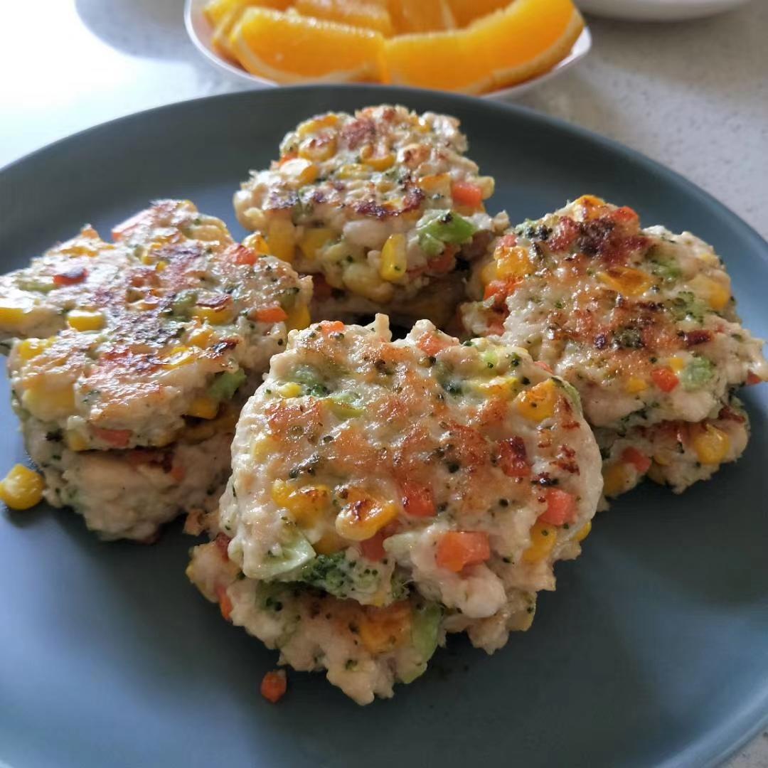 减脂鸡胸肉饼