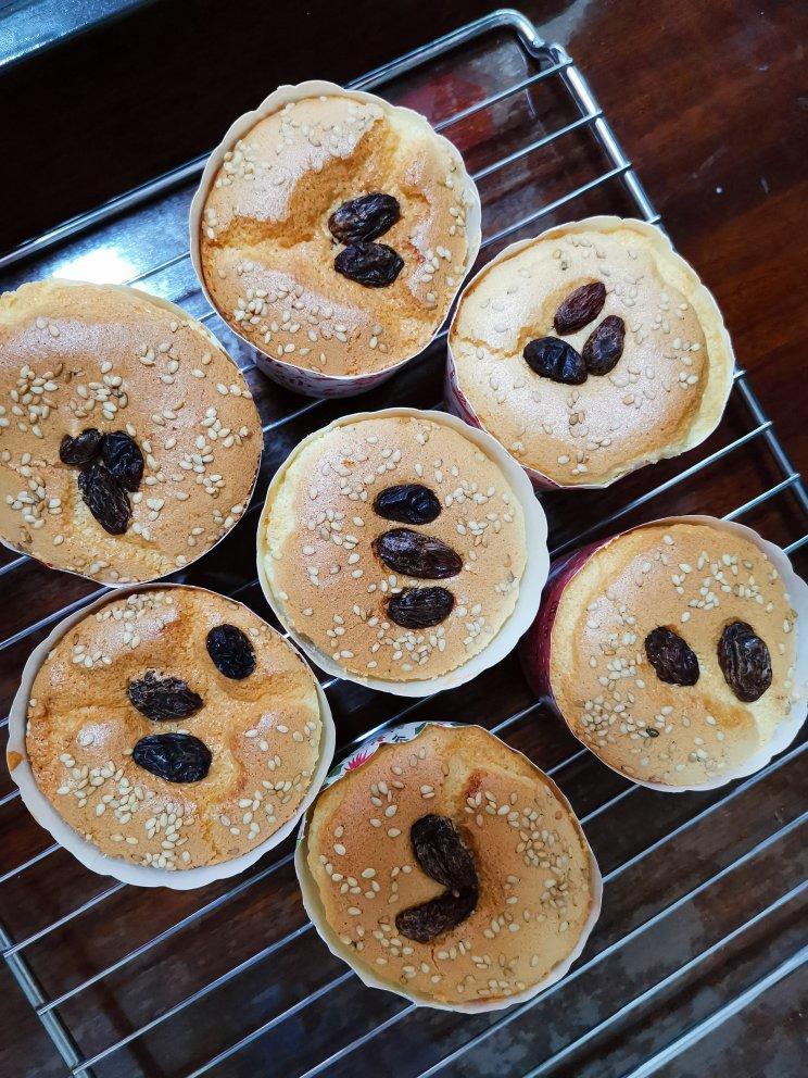 纸杯蛋糕 8寸戚风蛋糕的量