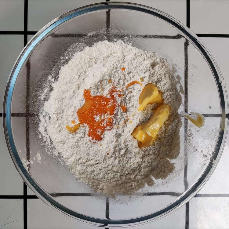 纯奶手撕吐司的做法 步骤1