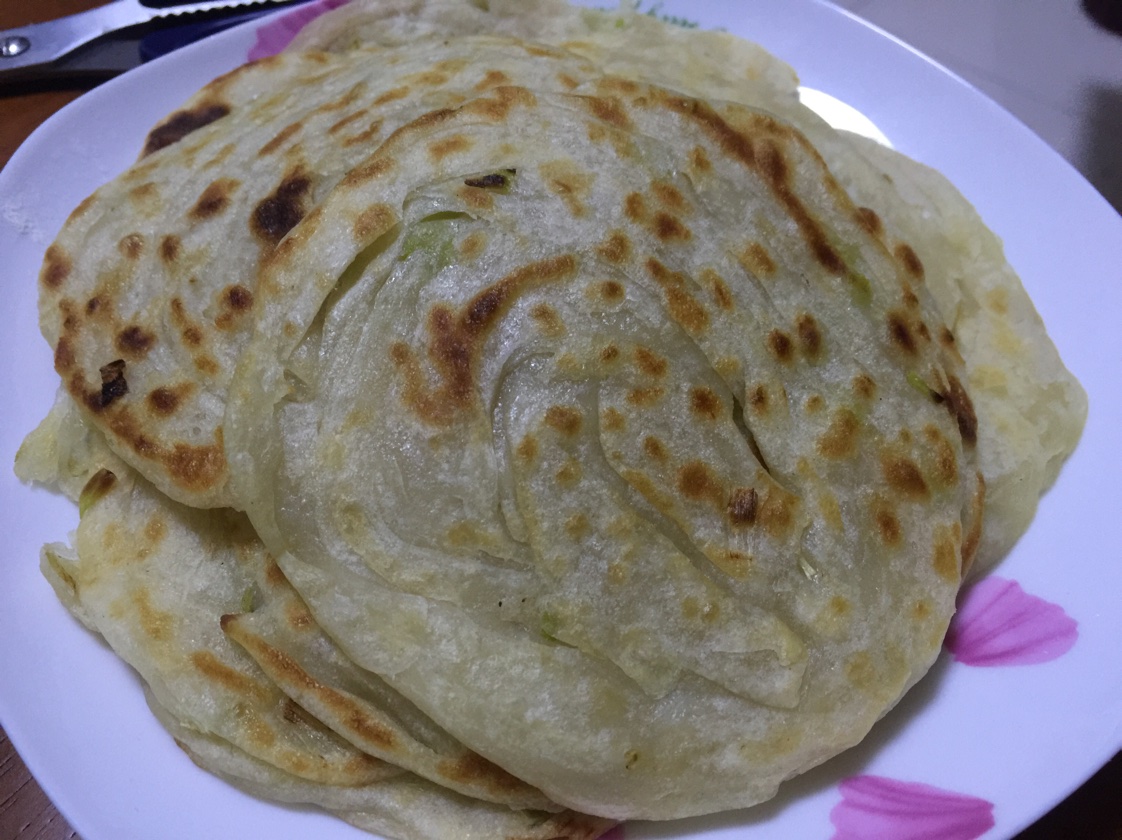 家常葱油饼