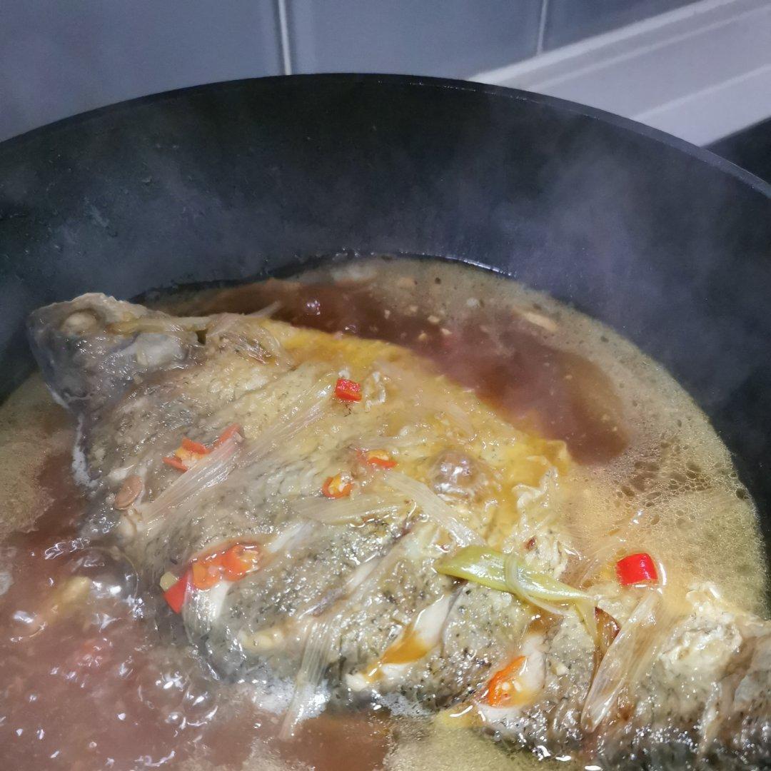 家常红烧鲳鱼
