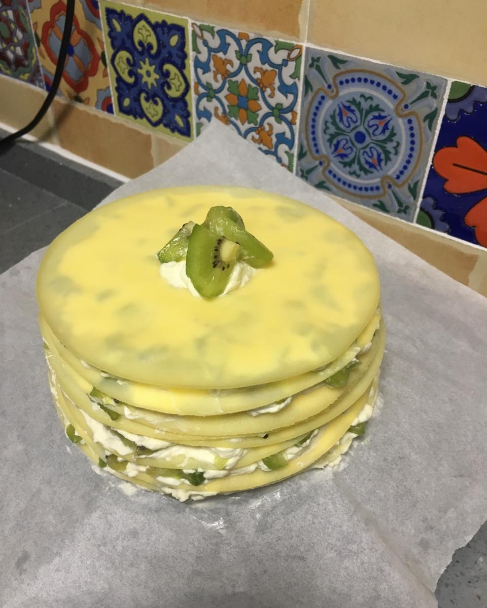 榴莲千层蛋糕