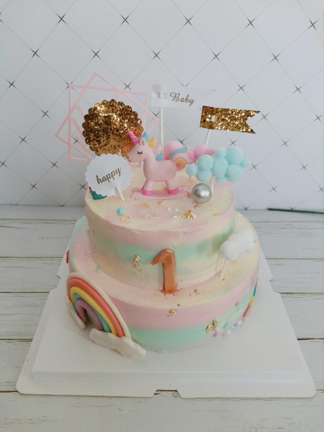 秋千蛋糕的做法。