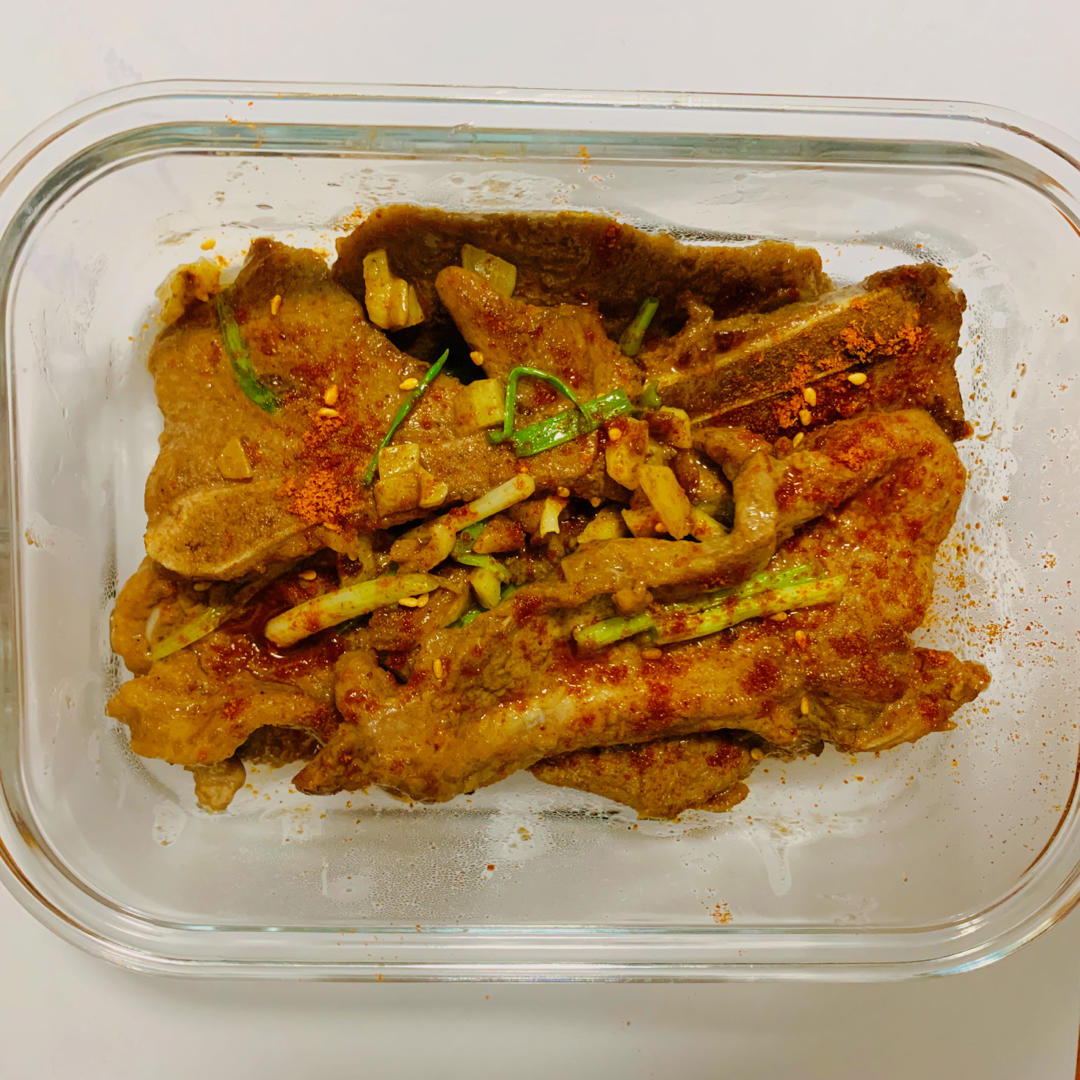 超下饭，快手菜#香煎扇子骨
