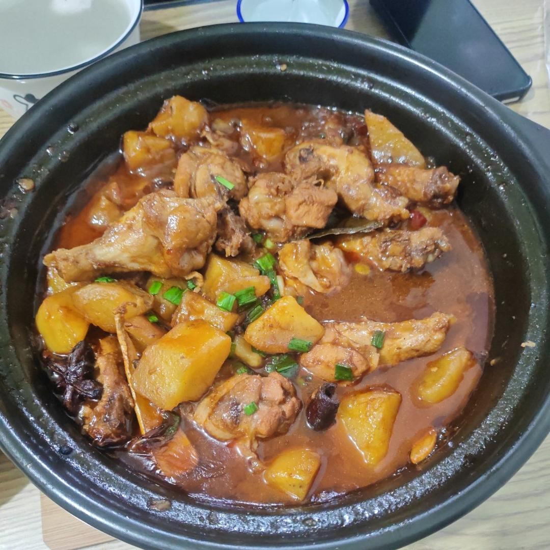 红烧鸡腿小土豆