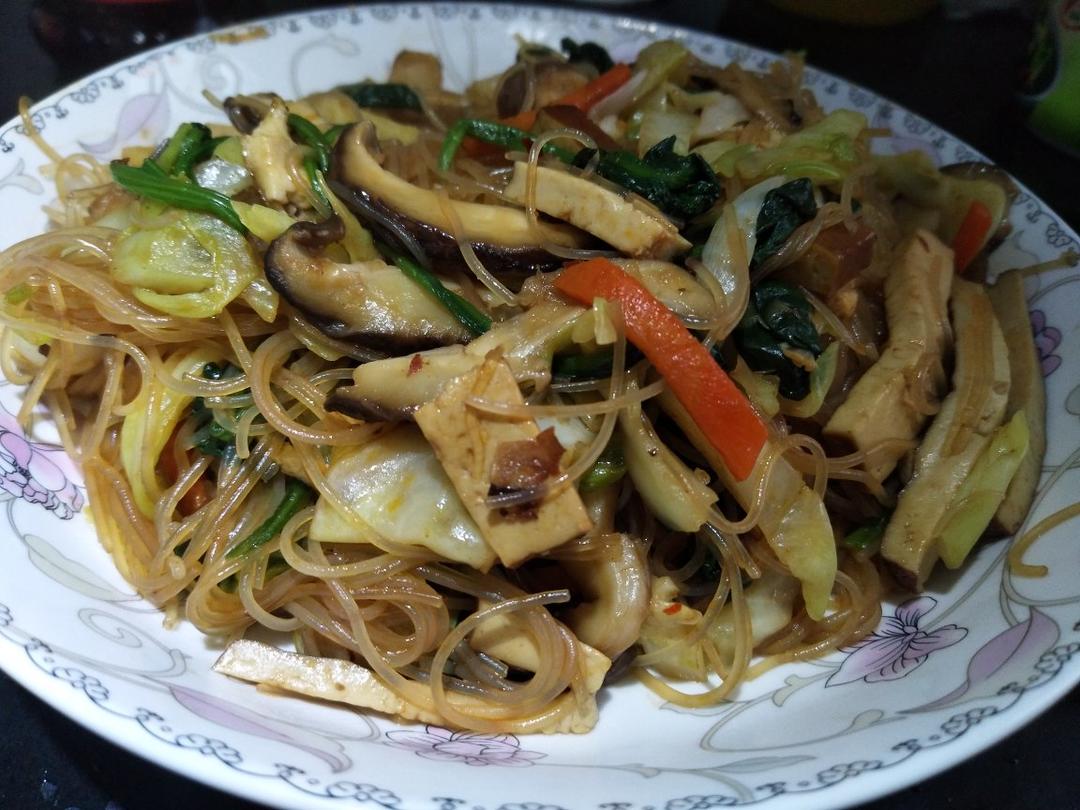 快手早餐炒粉干