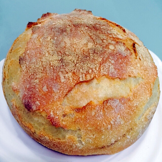 欧包/乡村面包-无油不用揉 No Knead Bread