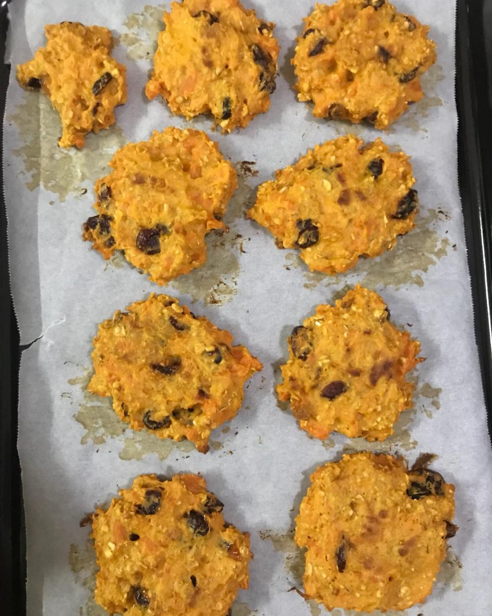 红薯燕麦饼