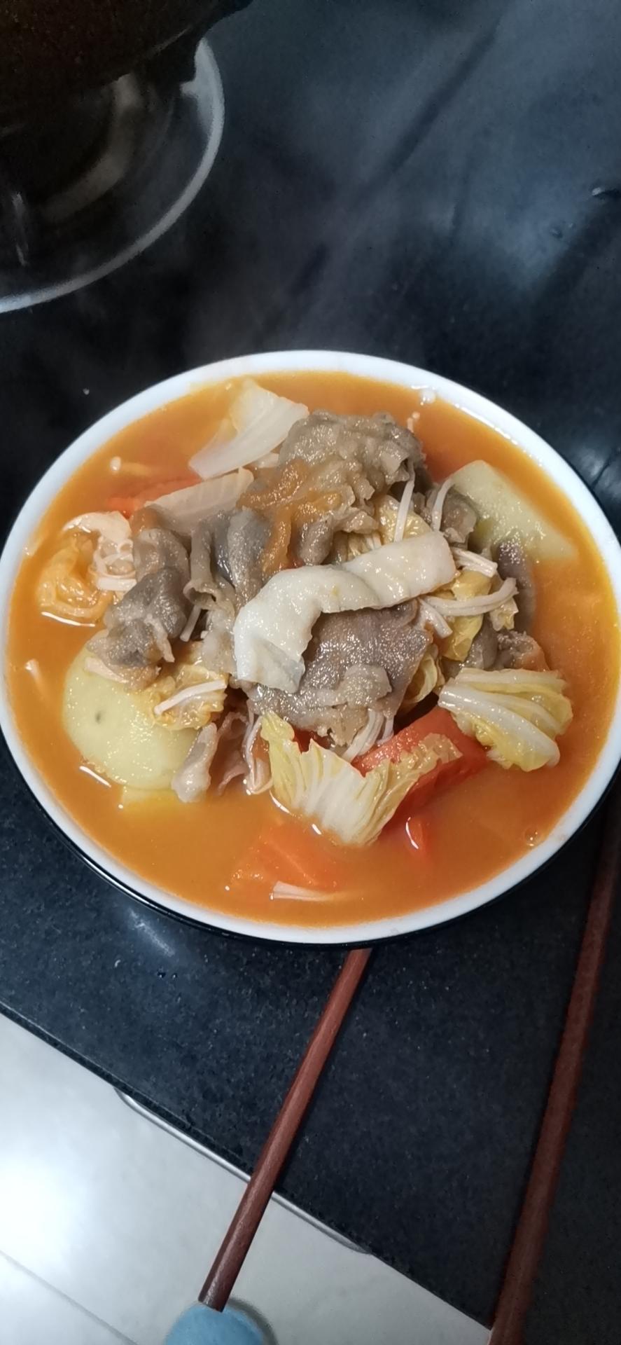 二人食·番茄肥牛卷