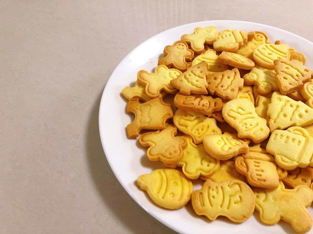 卡通黄油饼干
