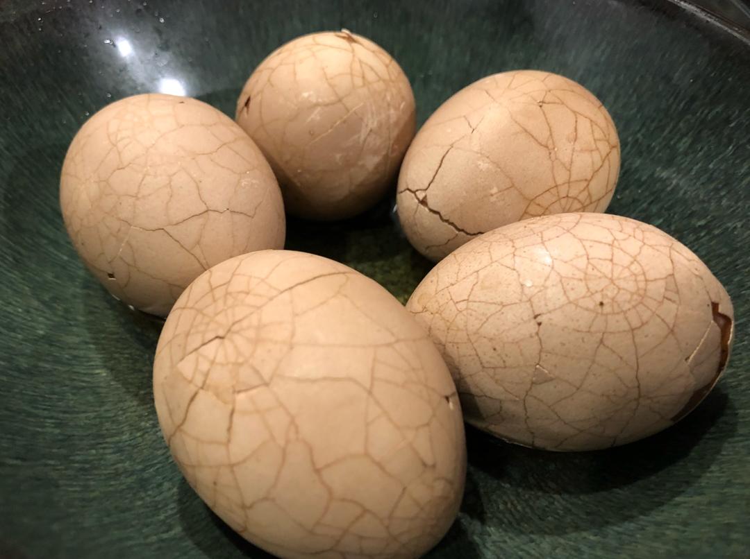 电饭煲煮五香茶叶蛋