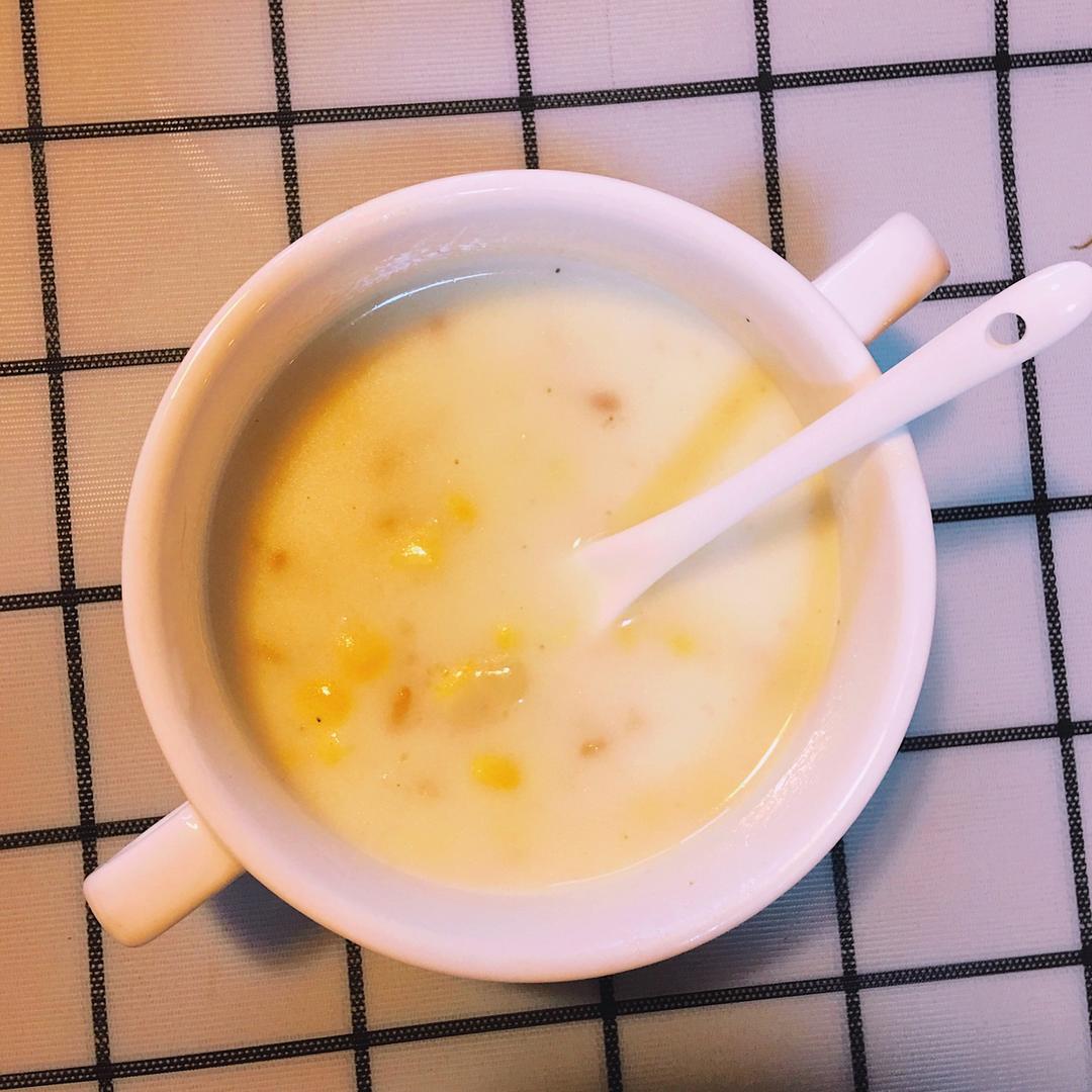 火腿玉米浓汤