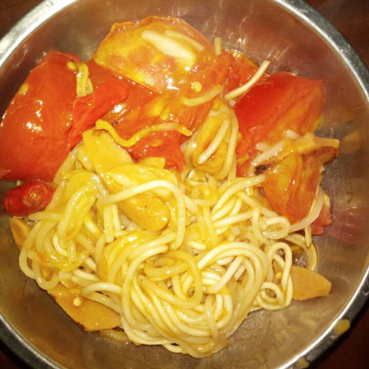 番茄意大利面