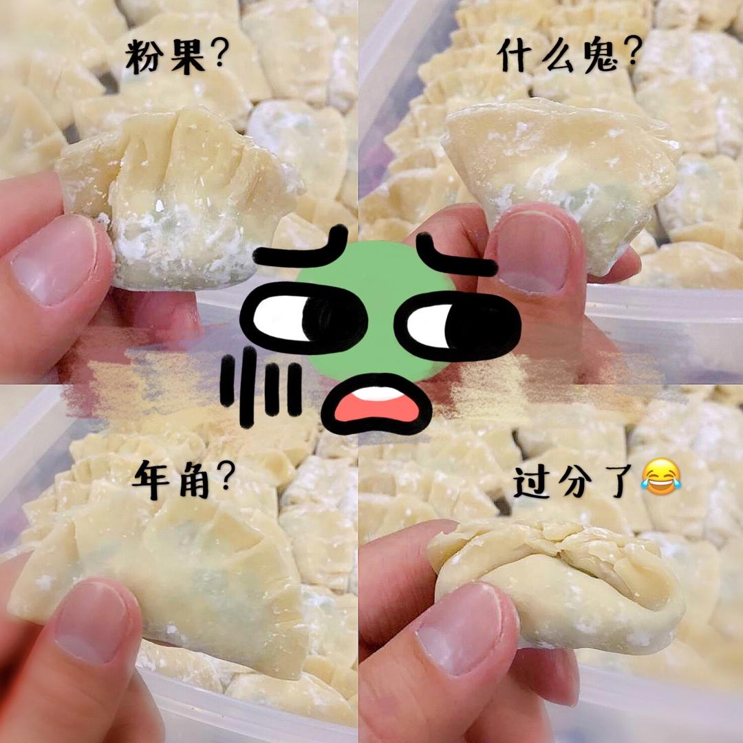 韭菜鸡蛋粉条水饺