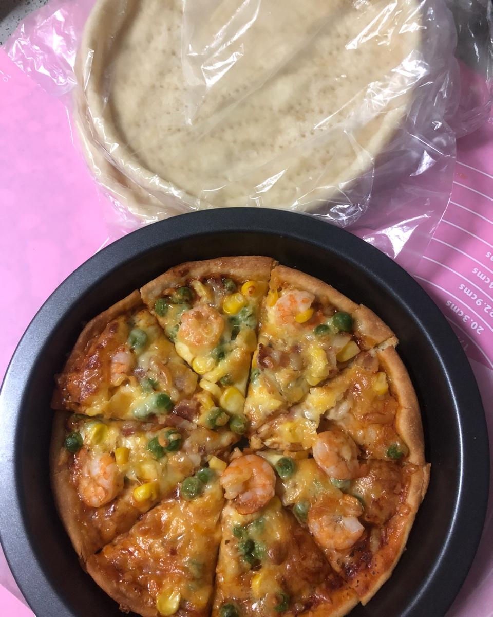 八寸披萨饼皮（四个）制作