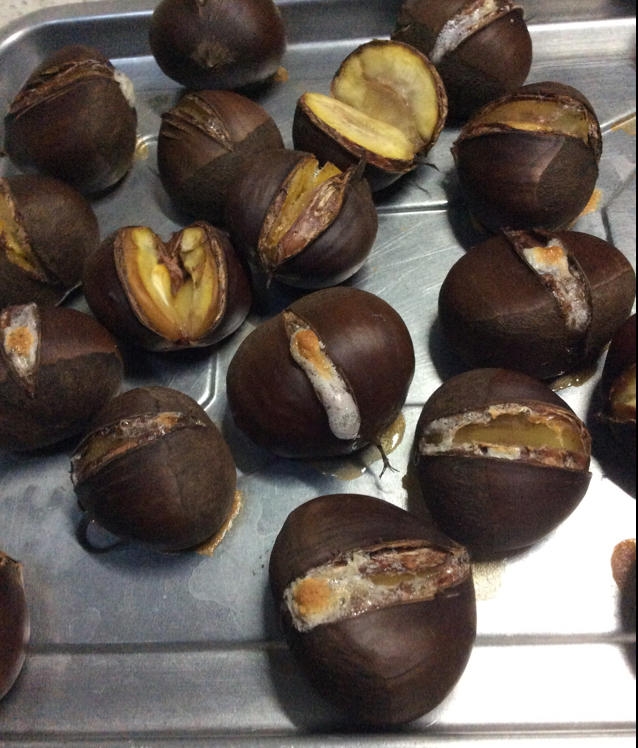 新手零失败烤栗子