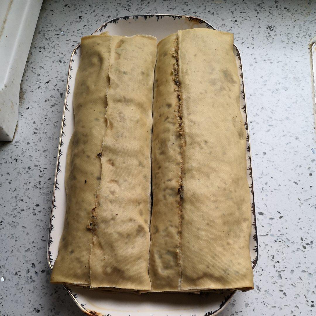 减脂版花式鸡胸肉做法告别水煮鲜美多汁-鸡胸肉豆腐卷
