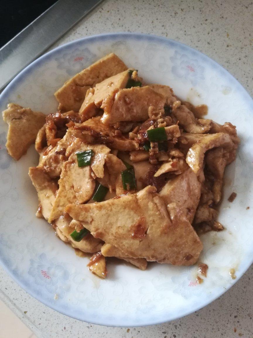 焖煎豆腐