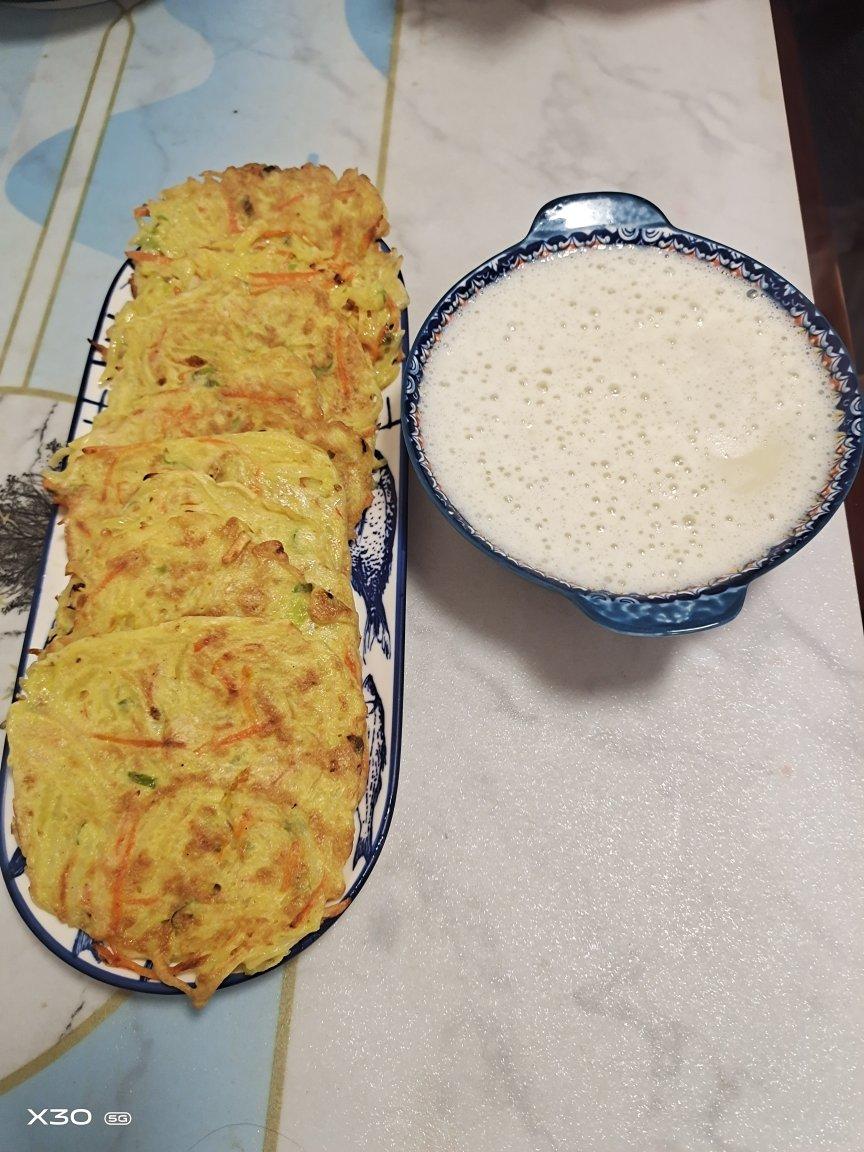 土豆饼(土豆胡萝卜丝饼)