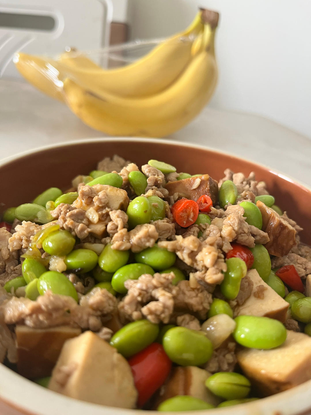 下饭家常菜‼️ 毛豆香干炒肉