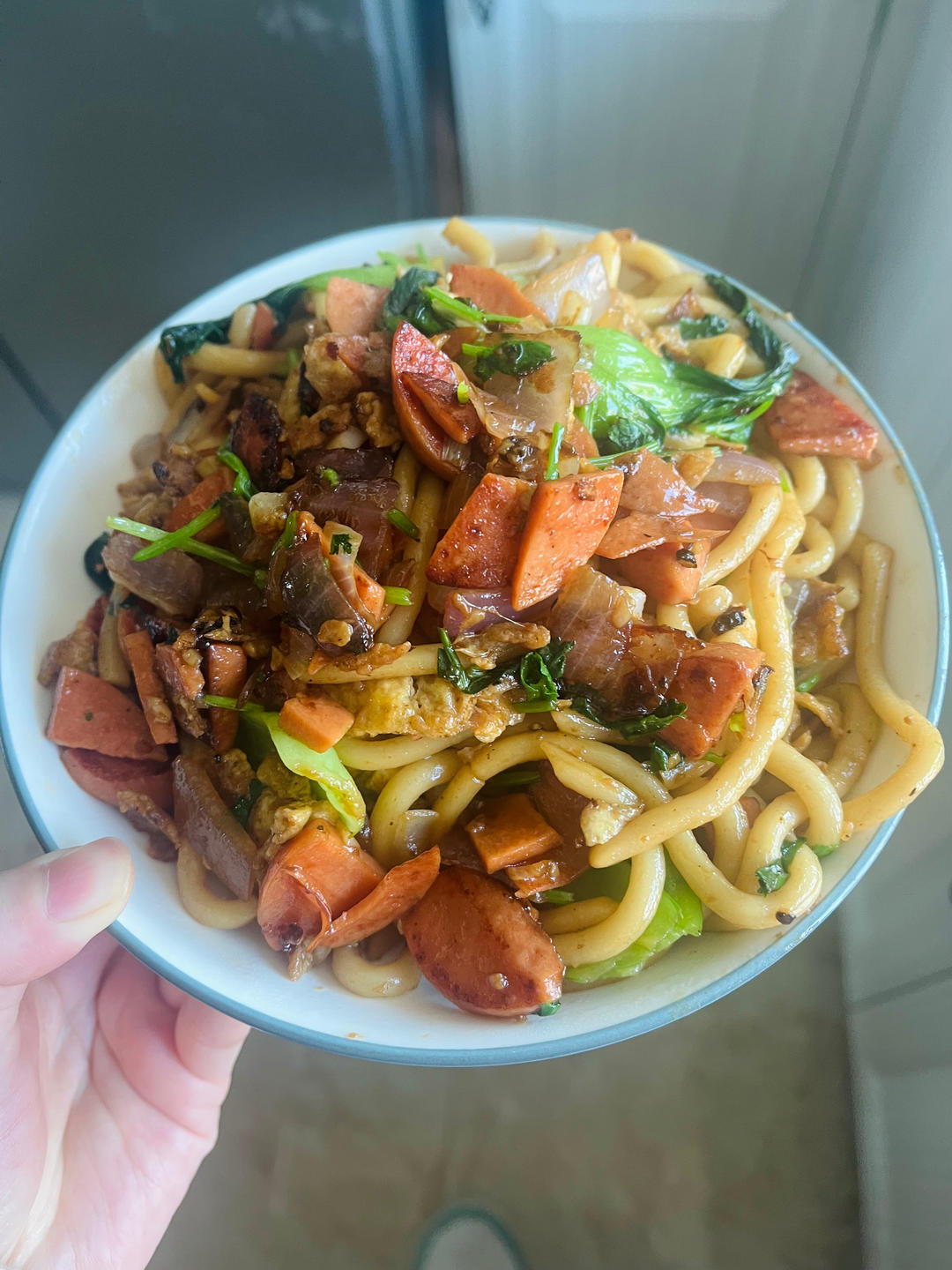 绝啊！炒乌冬面