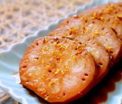 桂花糯米藕-杭州蜜汁糯米藕 年夜饭的做法