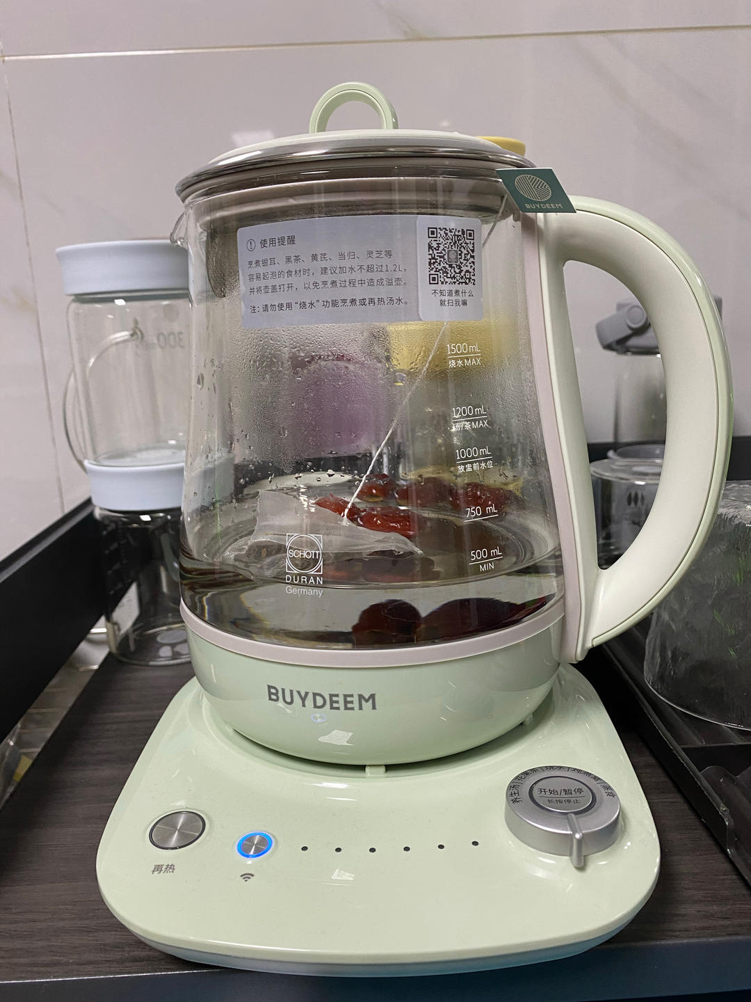 红枣普洱茶【5-6月北鼎养生壶食谱】
